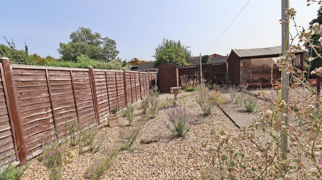 Rear garden