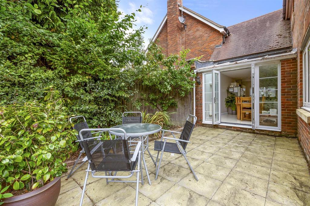 Patio seating area