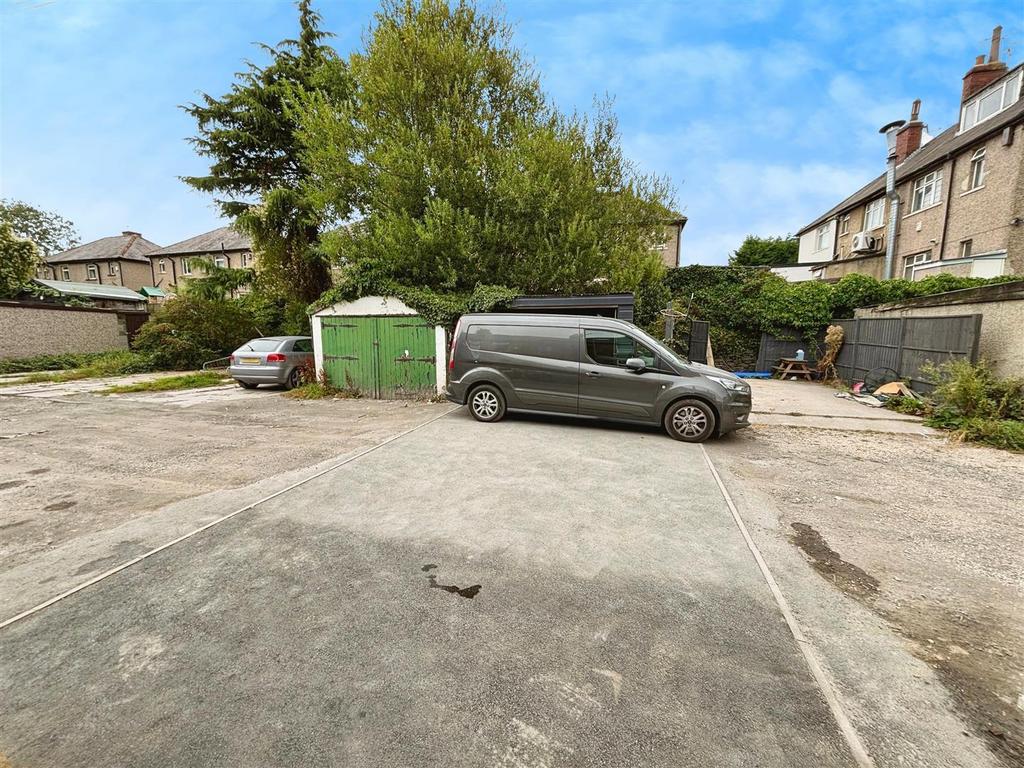 Rear Parking &amp; Garage