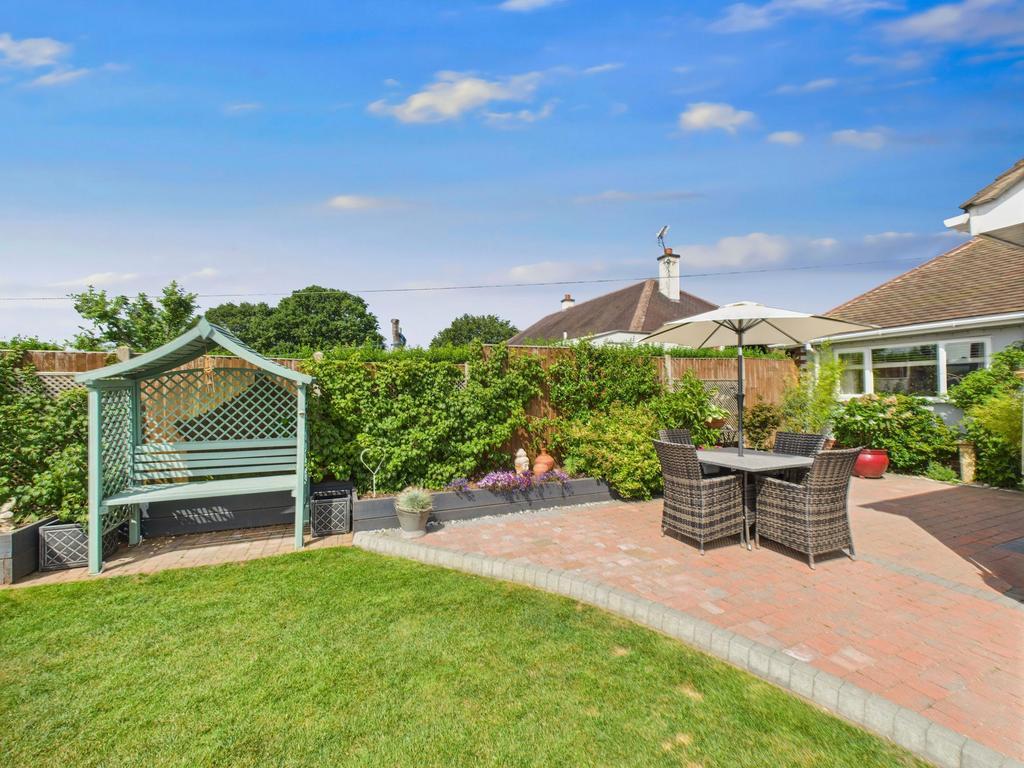 Rear Garden Patio Area