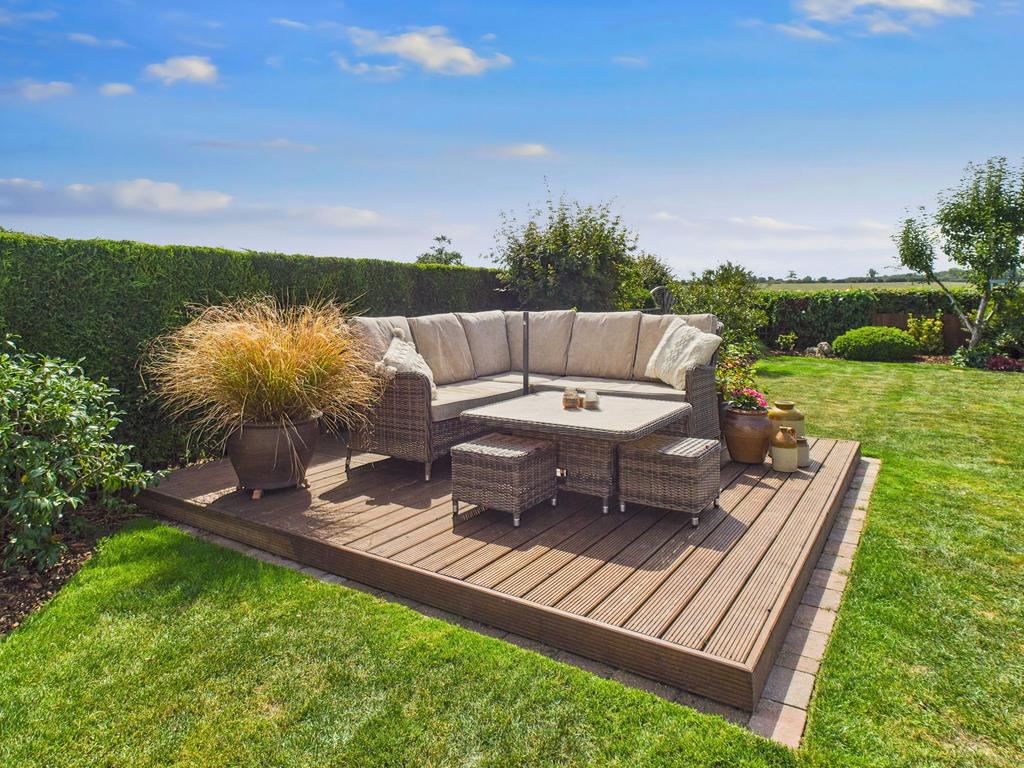 Rear Garden Seating Area
