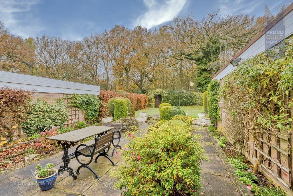 Rear garden