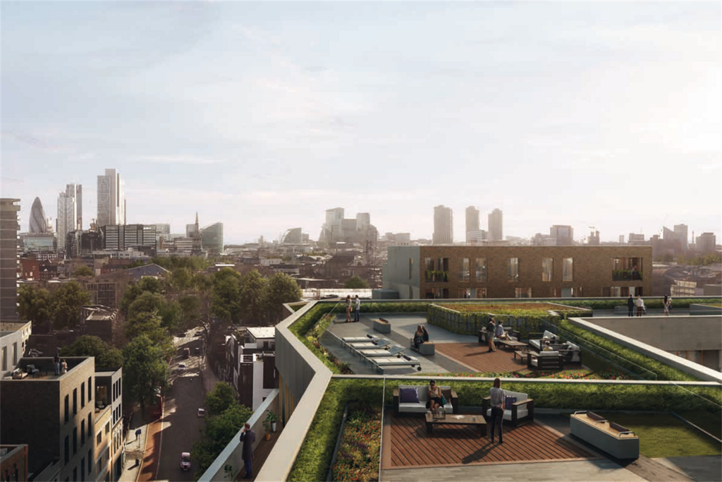 Roof terrace
