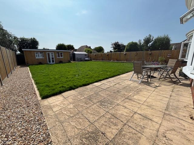Rear garden