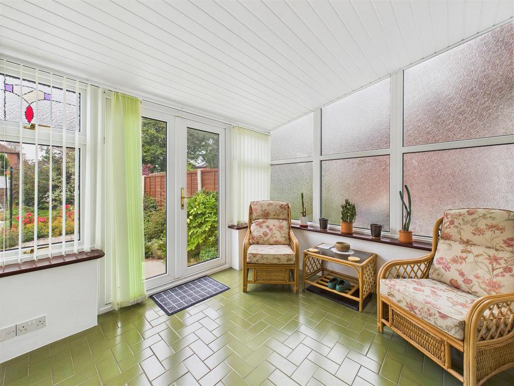 Upvc conservatory:
