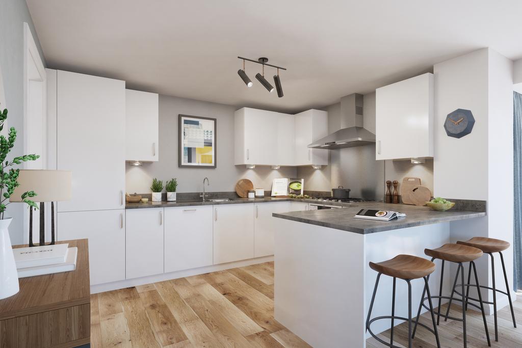 RALSTON H439 07 Caledonia Housetype Kitchen...