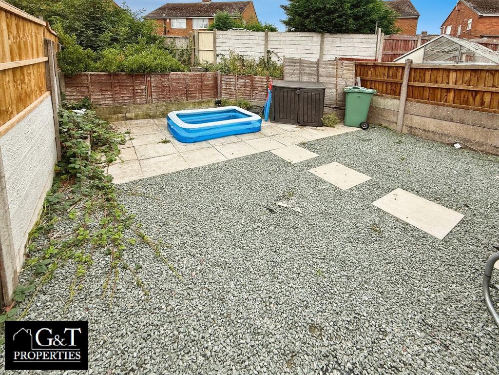 Rear garden