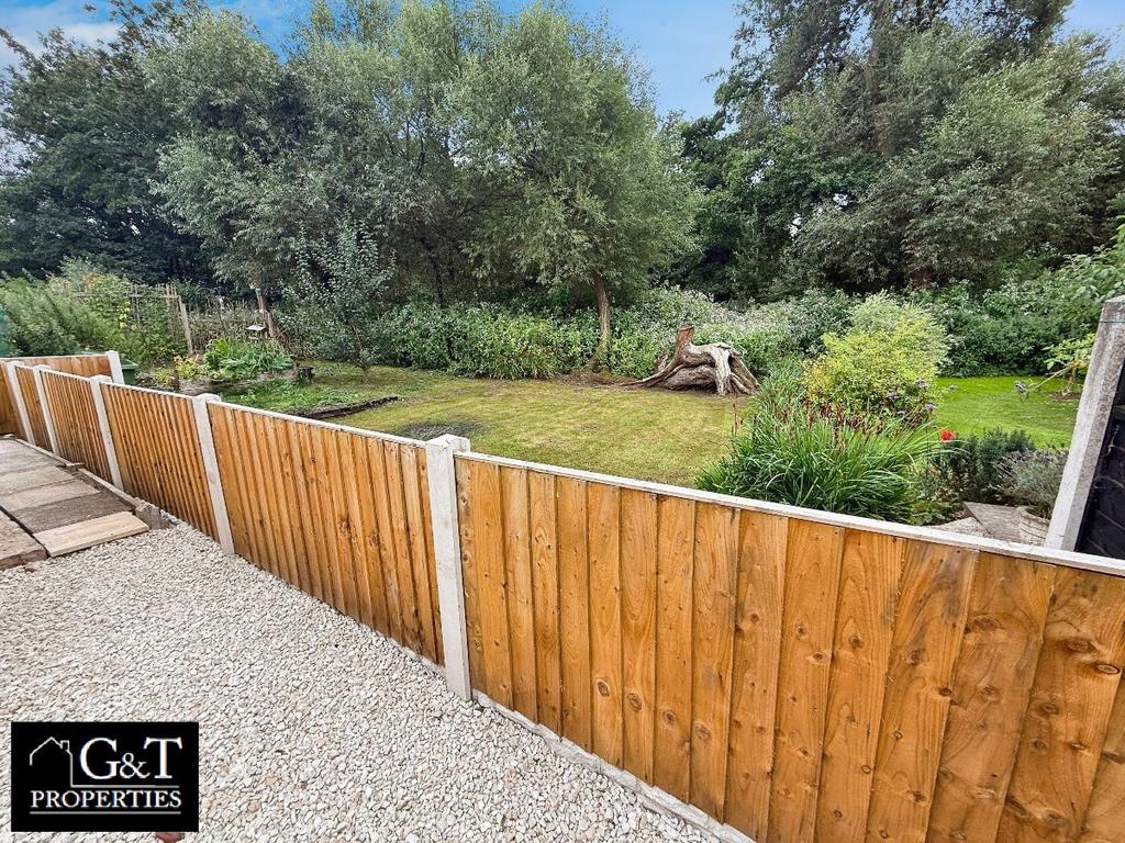 Rear garden