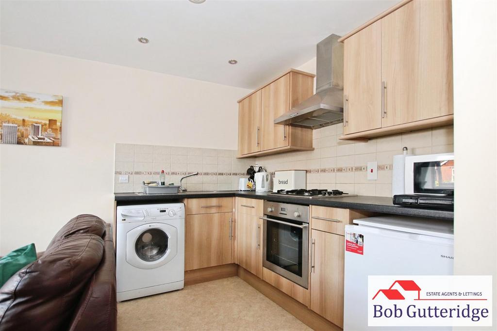 Open plan fitted kitchen / lounge / diner