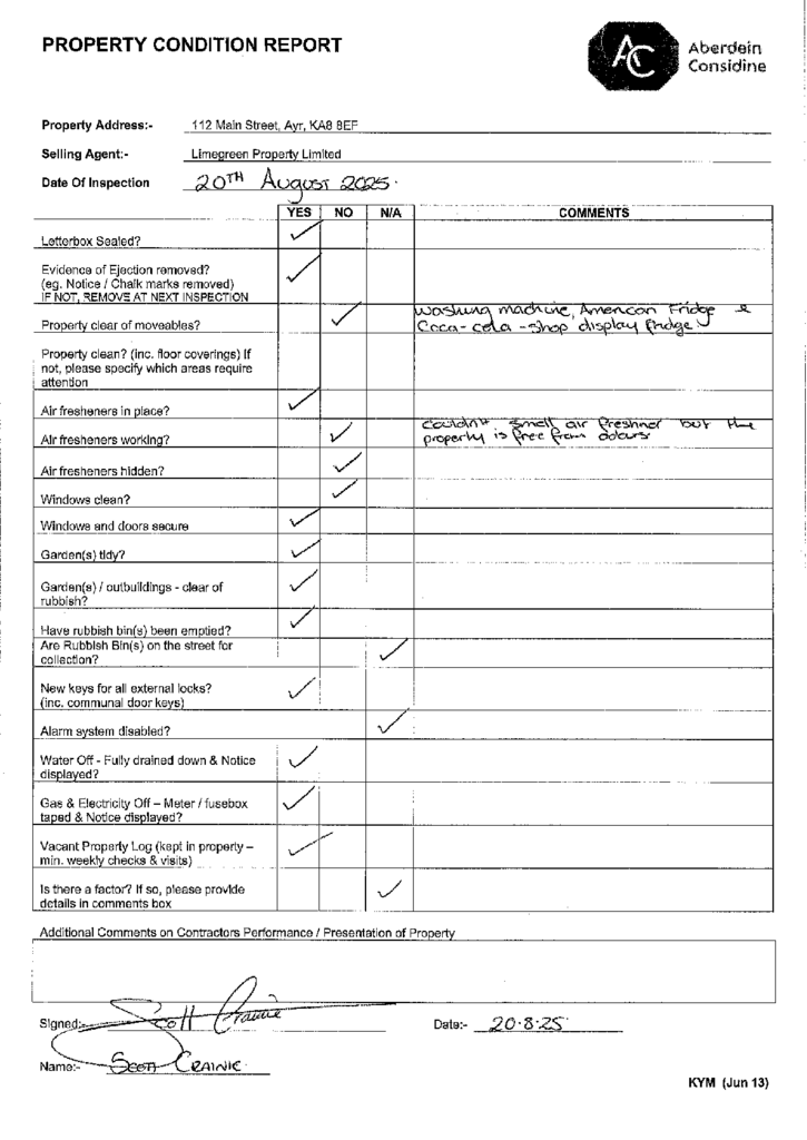 EPC Certificate