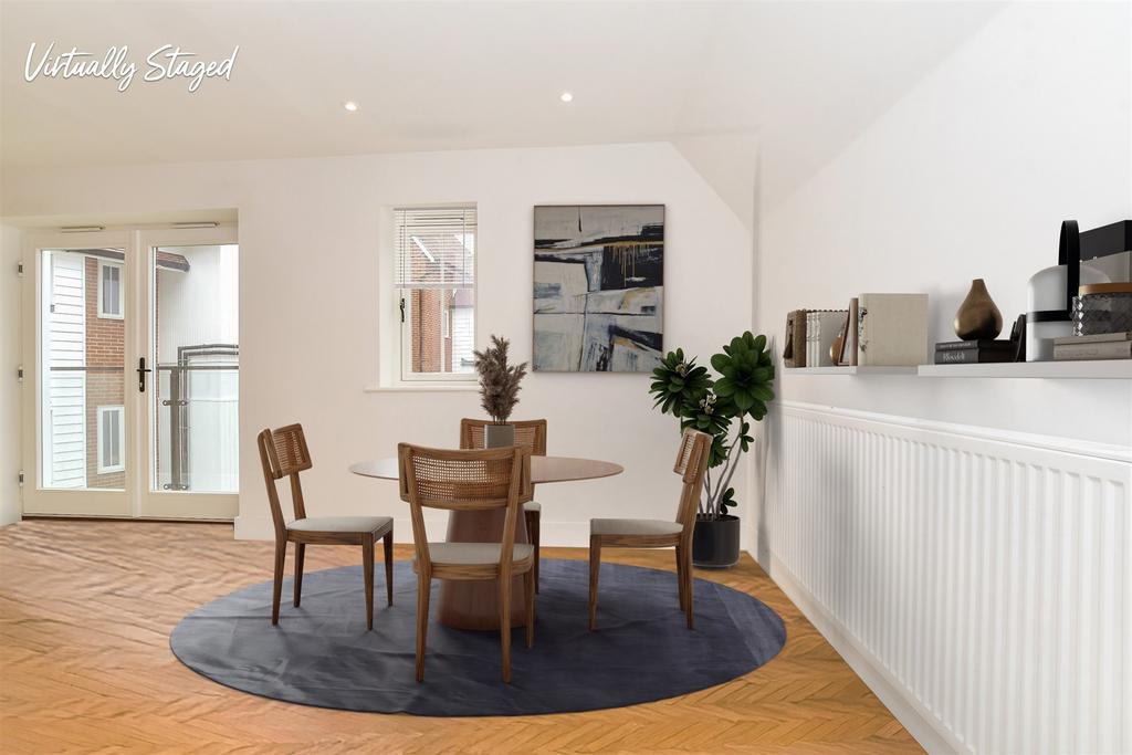 Dining Area Staged