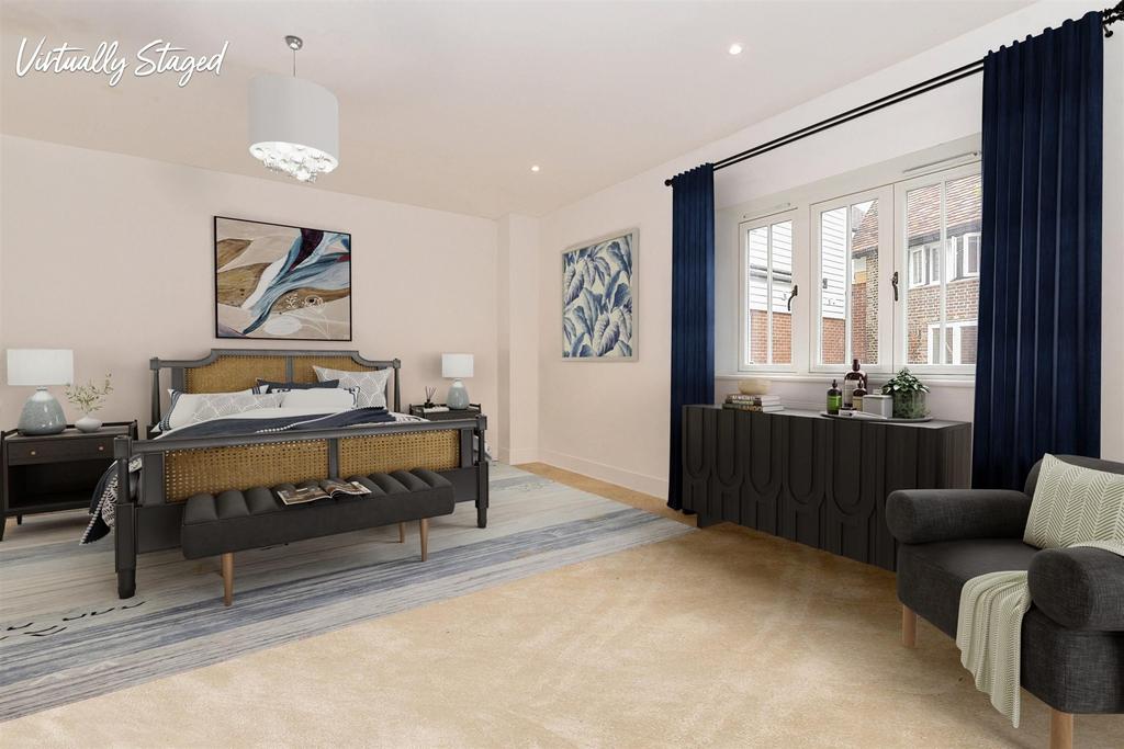 Bedroom 1 Staged
