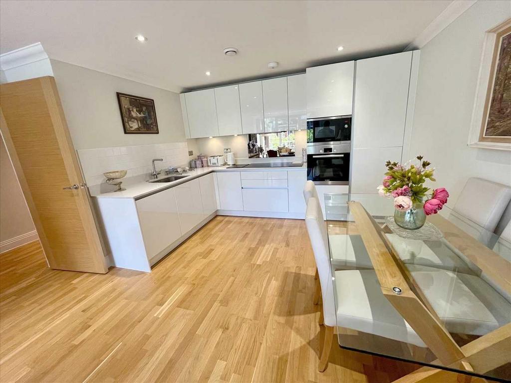 Open plan kitchen