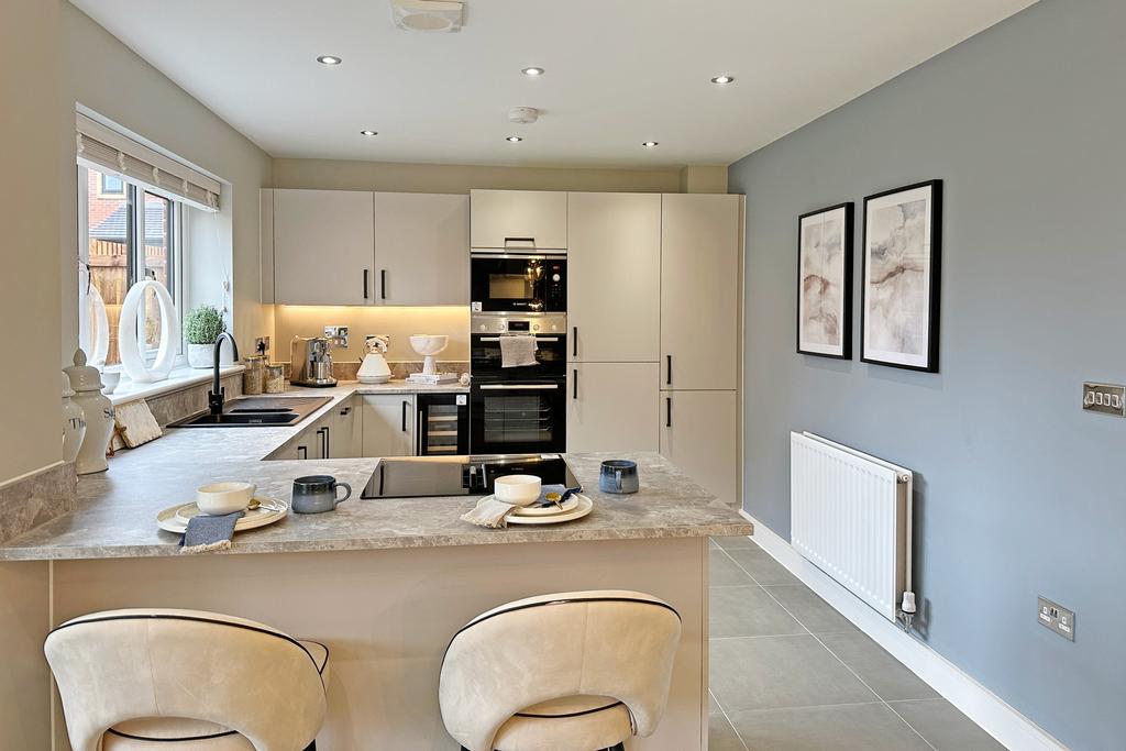 The Tatton Show Home - Kitchen/Dining/Family Area