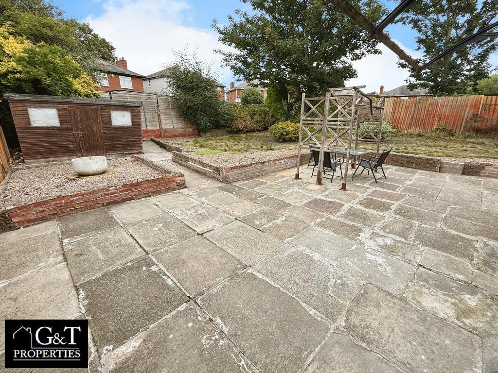 Rear garden