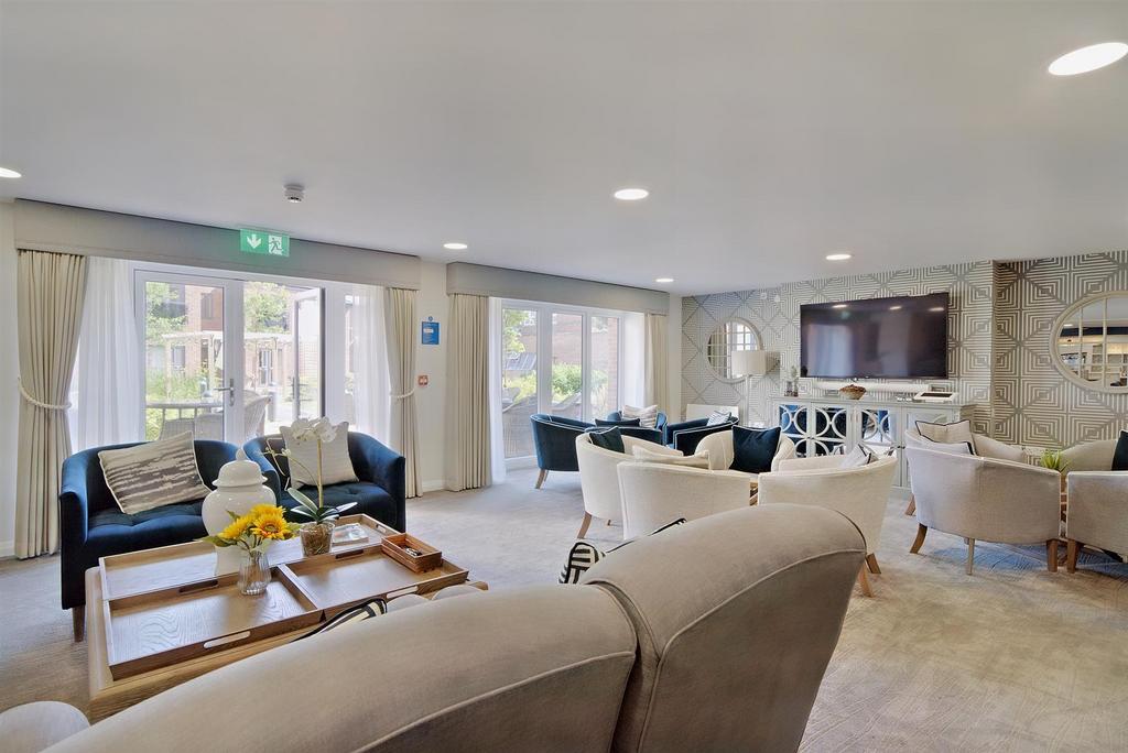 Open-plan living area, open plan living