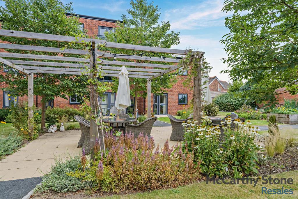 Patio view, garden