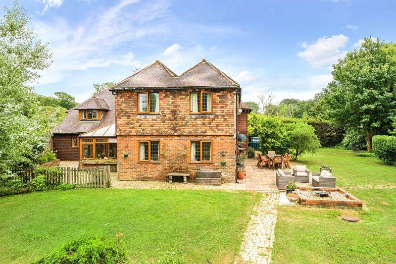 Rear of property
