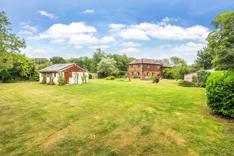 Rear of property