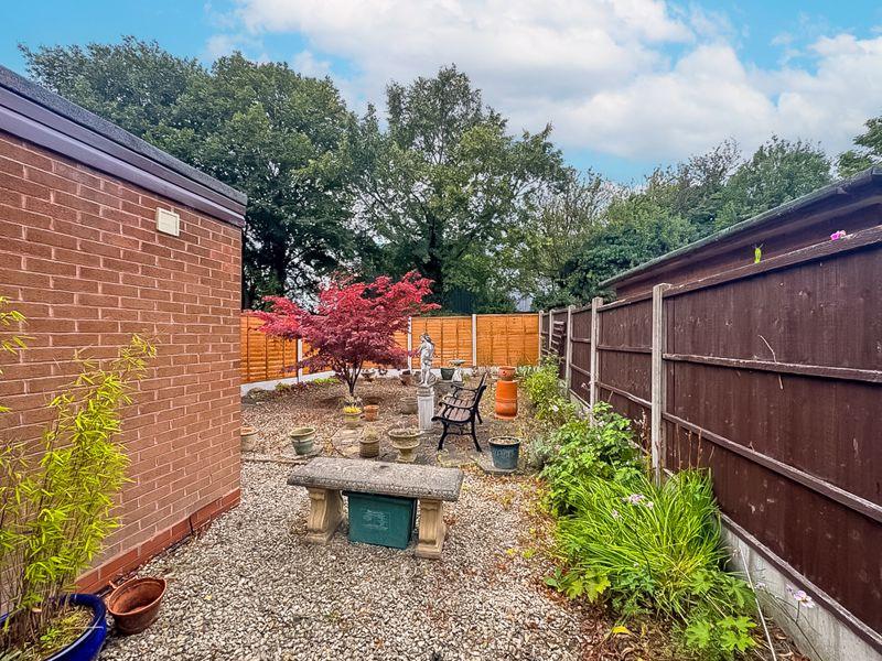 Rear garden