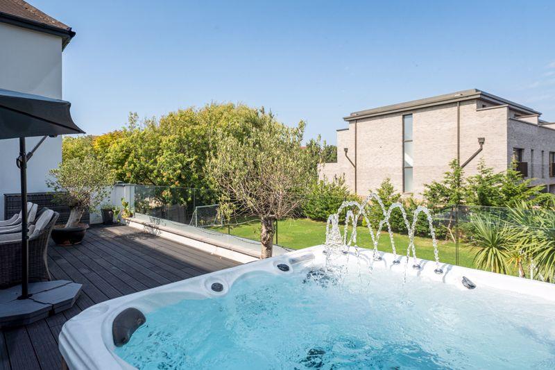 Decked sun terrace