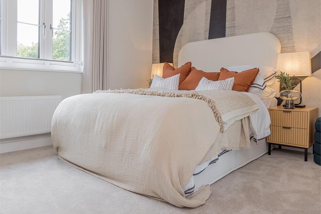 Bright and airy second bedroom