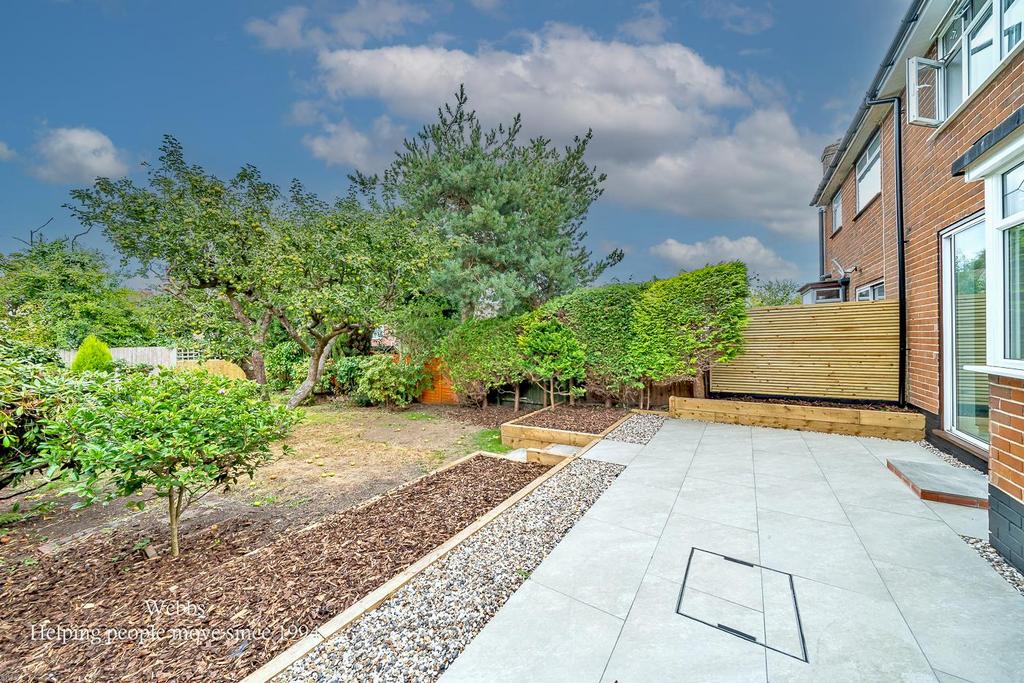 Rear garden