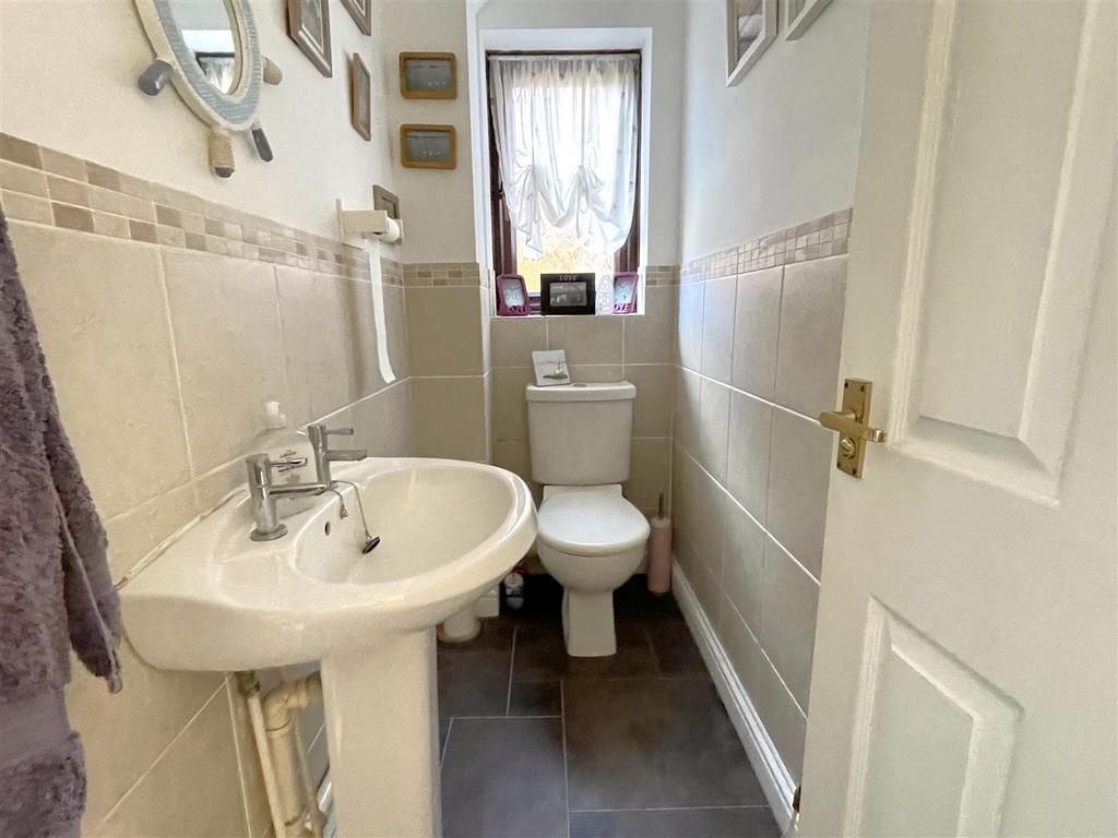 Ground floor cloakroom