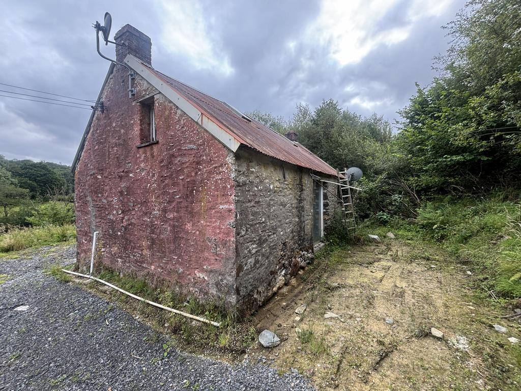Rear of property