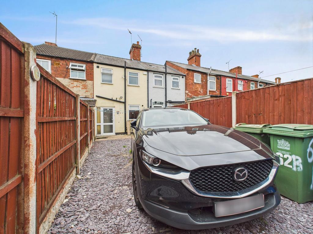 Rear Garden/Parking Area