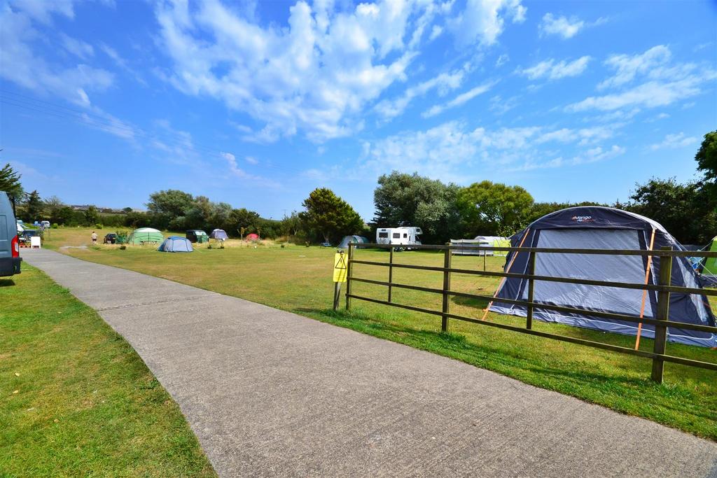 Entrance to pitches