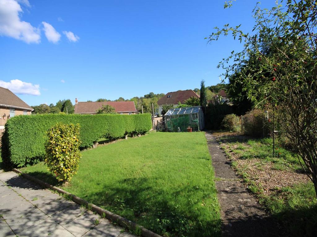 Rear garden
