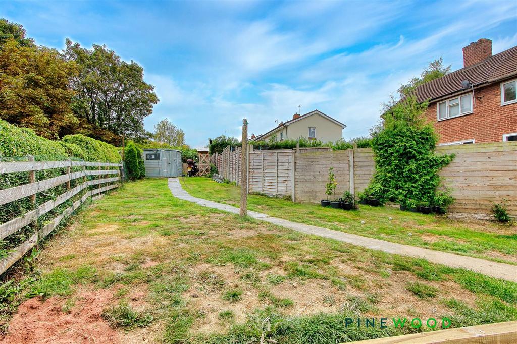 Rear garden