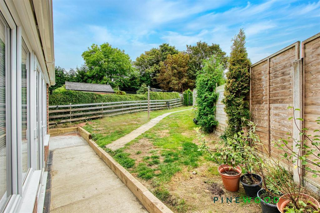 Rear garden