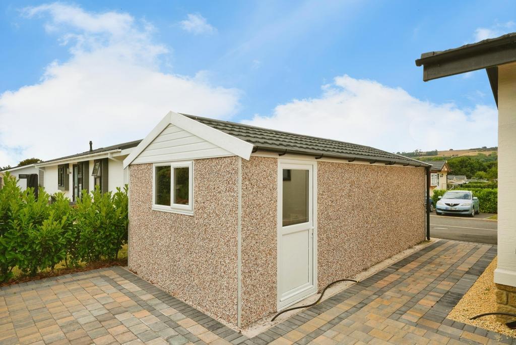 Barn conversion exterior, driveway