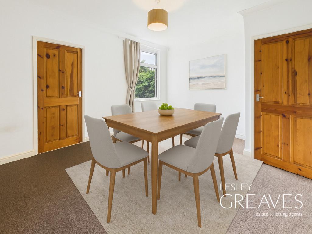 Dining Room Virtually Staged