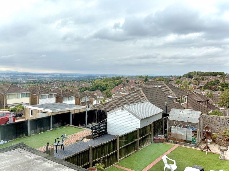 Rear bedroom view