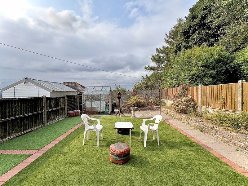 Rear garden