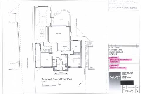 4 bedroom detached bungalow for sale, Wood Lane, Streetly, Sutton Coldfield, B74 3LS
