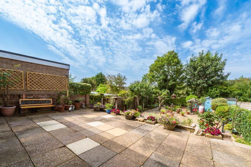 Rear garden