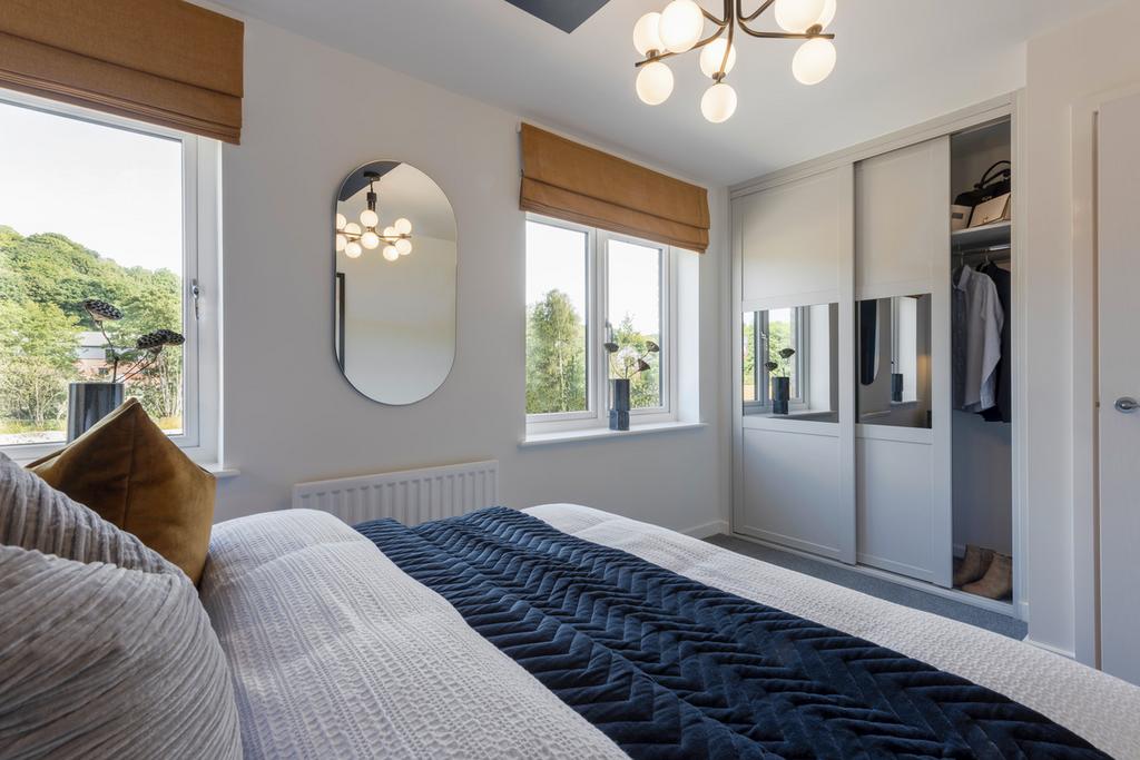 Indicative Bedroom, Contemporary Modern Decoration