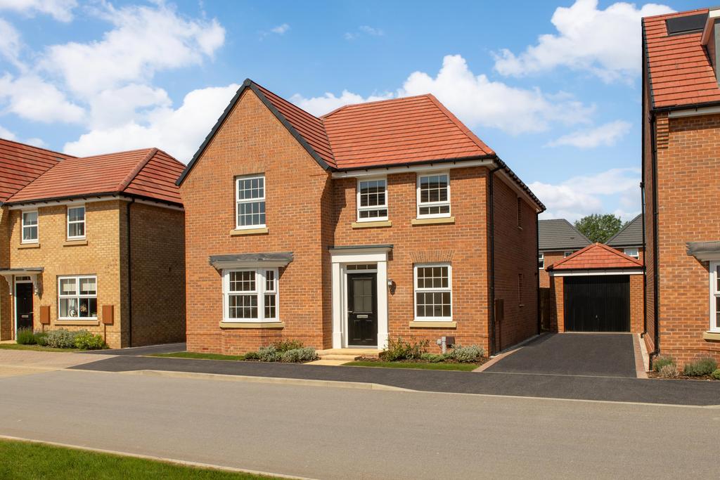 External view of the four bedroom Holden