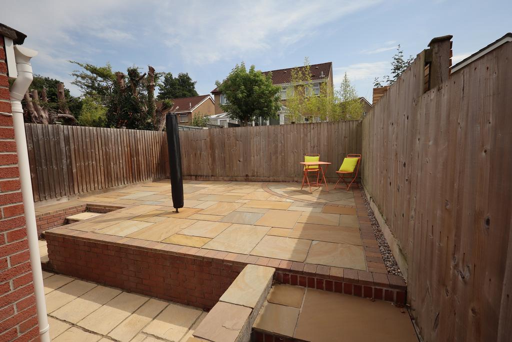 Rear garden