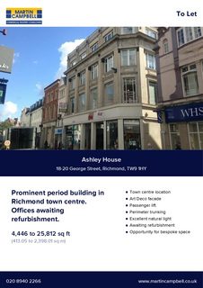 Office to rent, 18-20 George St Richmond TW9 1HY