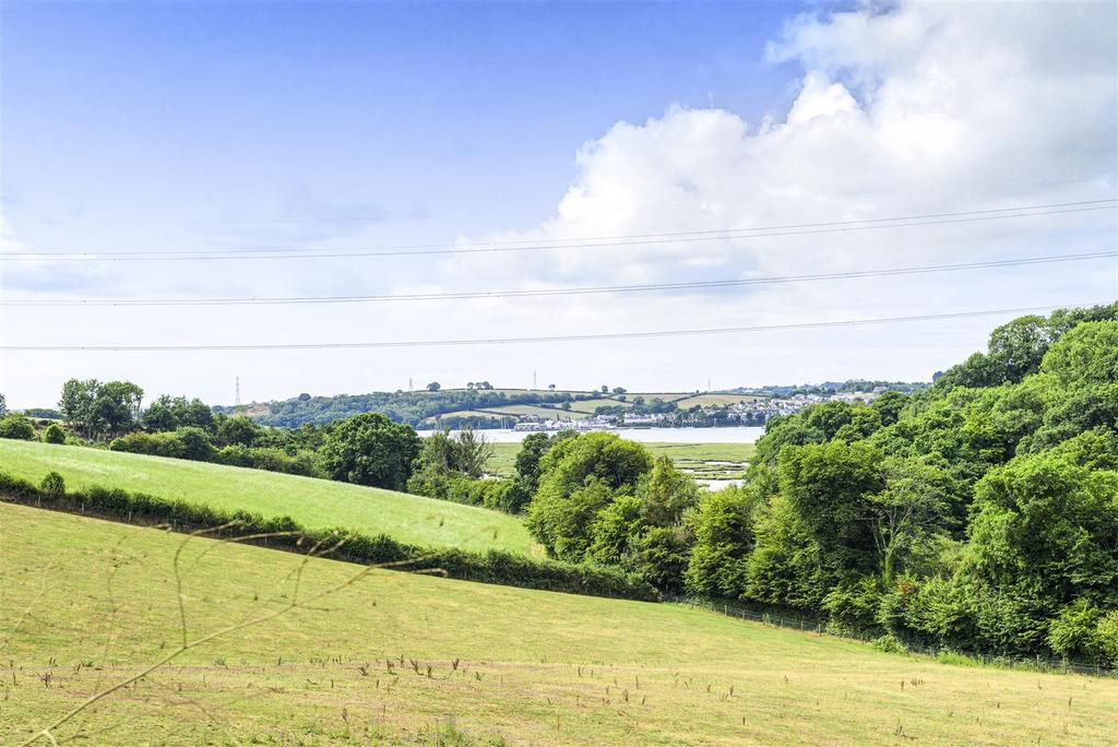View of Estuary over Field
