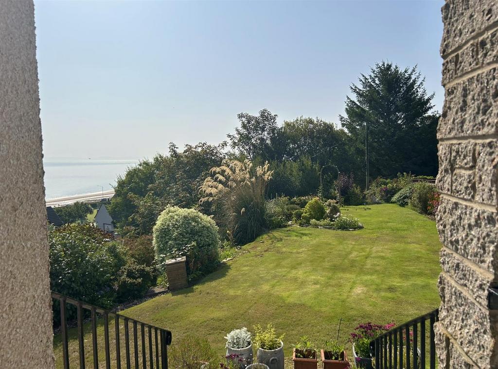 Front door view across the gardens
