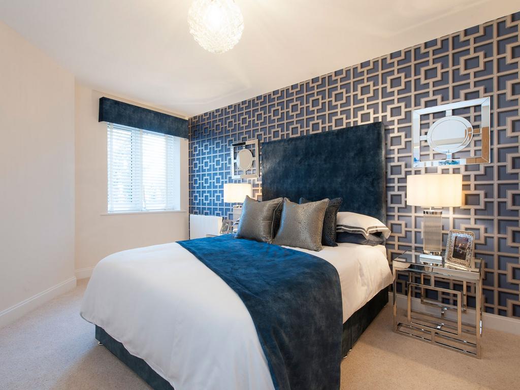 Show home bedroom