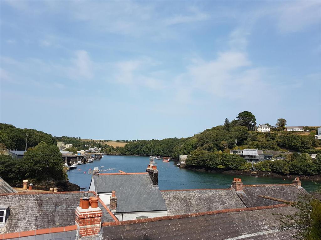 View from decking