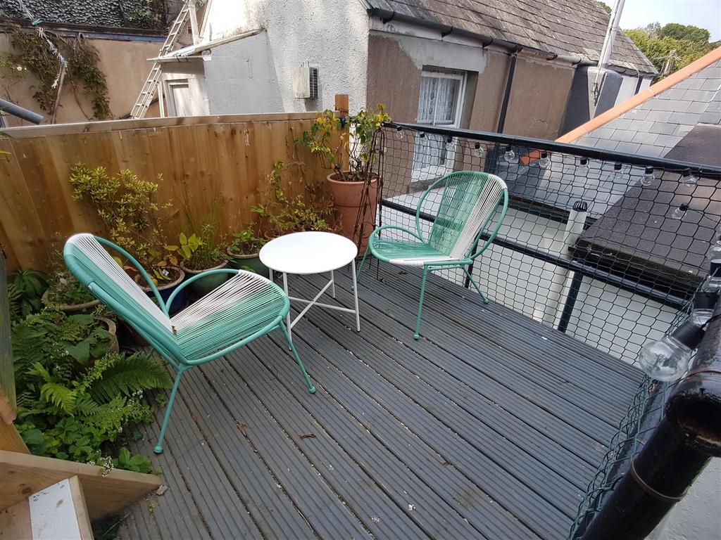 Lower terrace