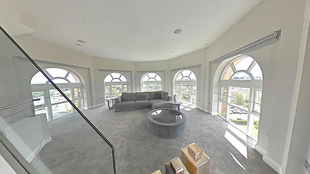 Stairs From Lounge to Top Floor